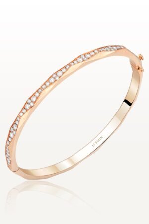 The Facet Pink Gold Bangle TF-B10