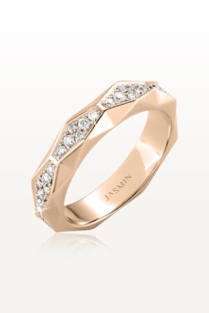 The Facet Diamonds Ring TF-R07