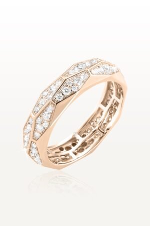 The Facet Diamonds Ring TF-R09