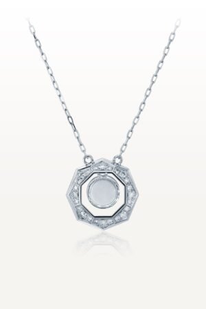 The Facet Mother of Pearl Necklace TF-N05