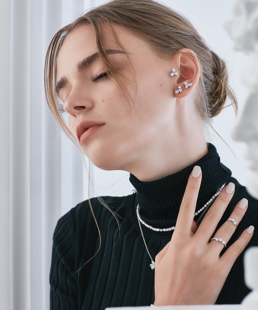 Coexisting Earrings ESC-E06 - Image 2