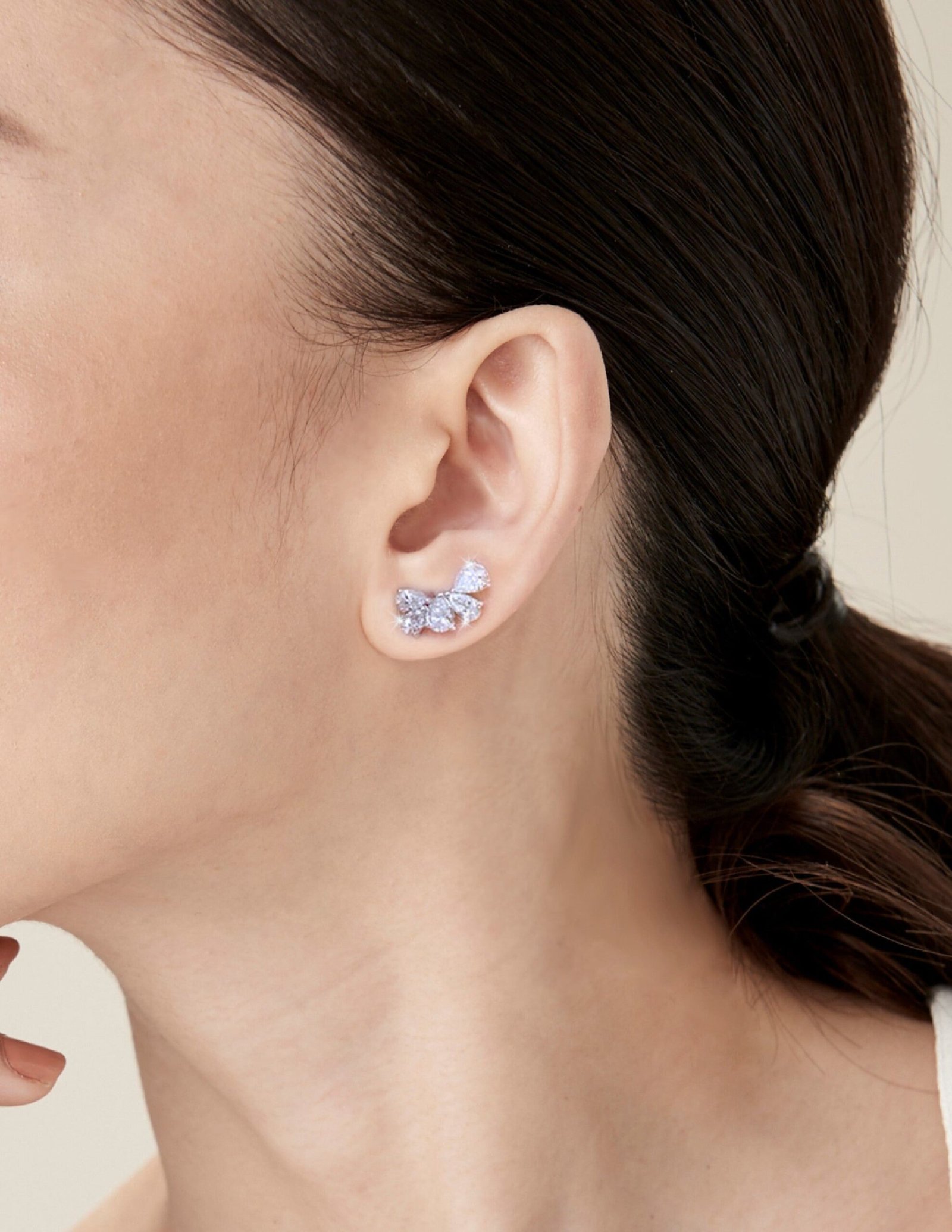 JASMIN Cluster Earrings - Image 2